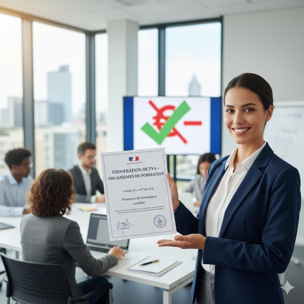 Formation Demande d'exonération de TVA
